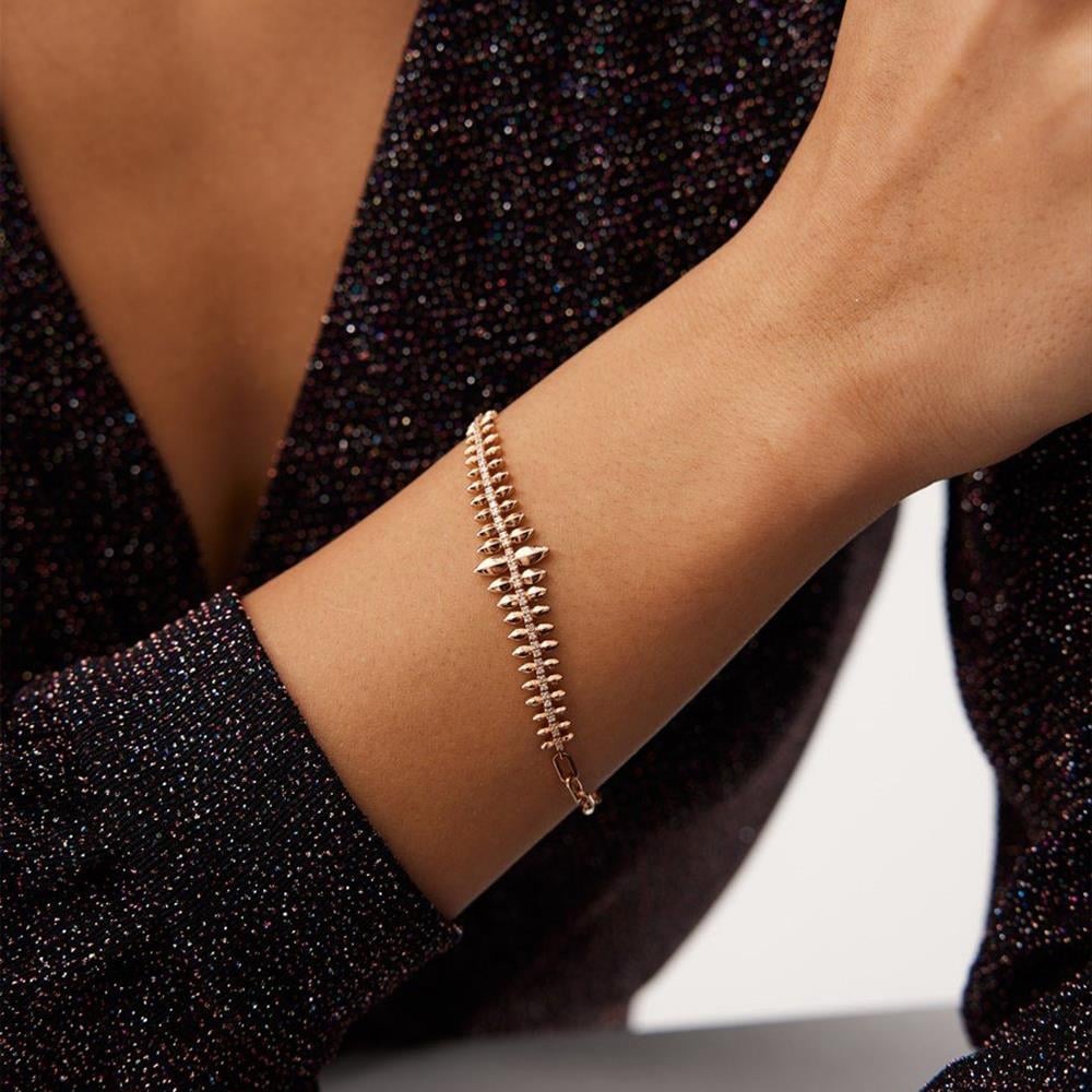 0.21 Ct Pırlanta Tasarım Bileklik - Image 1