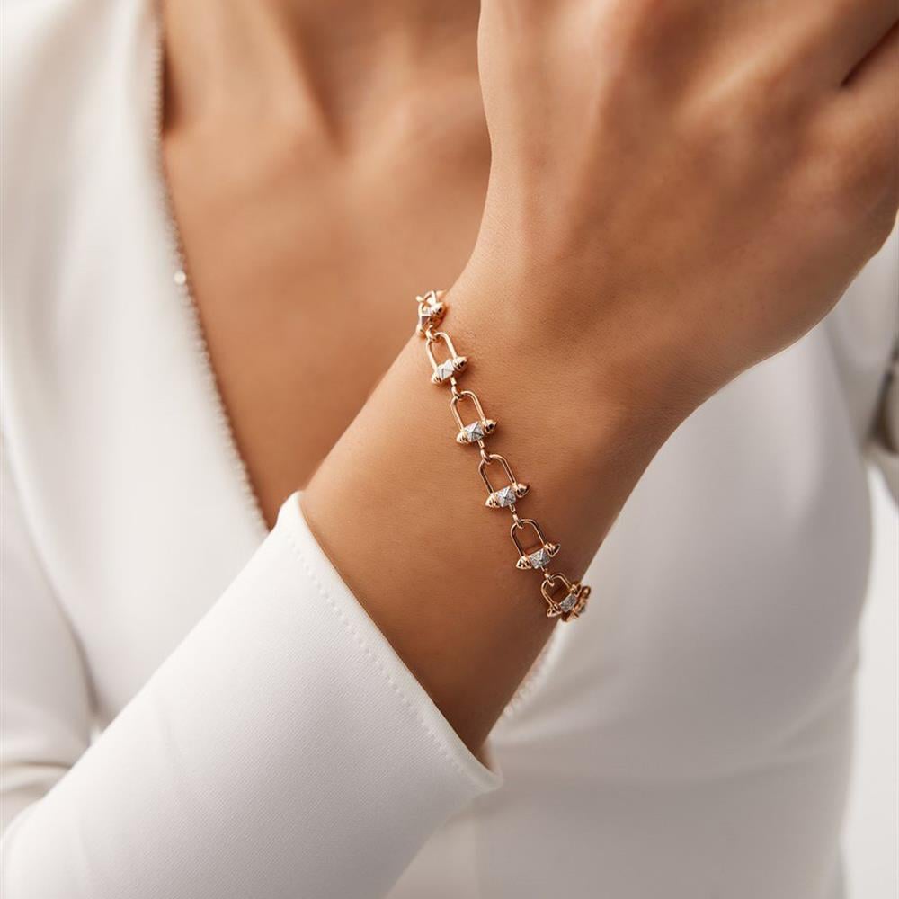 0.12 Ct Pırlanta Tasarım Bileklik