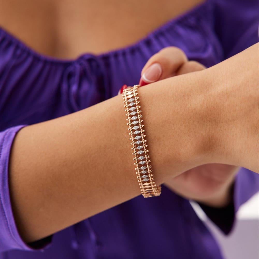 0.49 Ct Tasarım Pırlanta Bileklik - Image 1