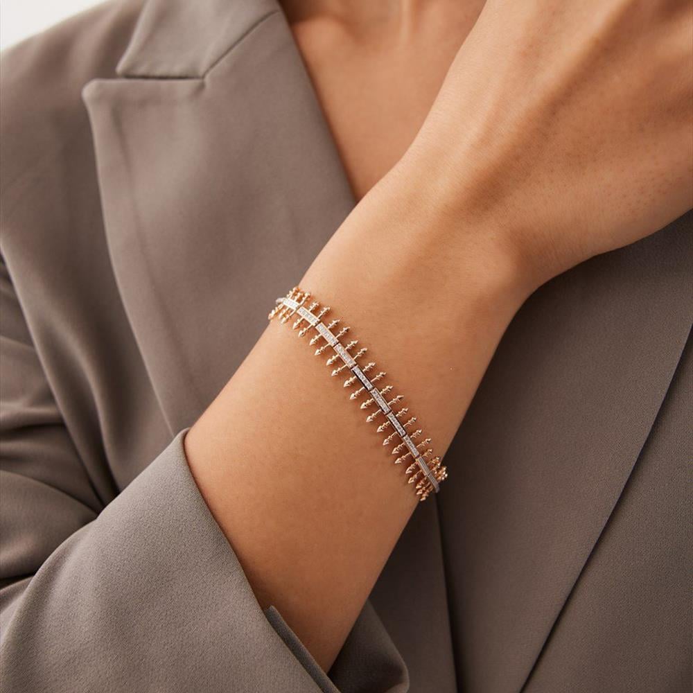 0.24 Ct Pırlanta Tasarım Bileklik - Image 1