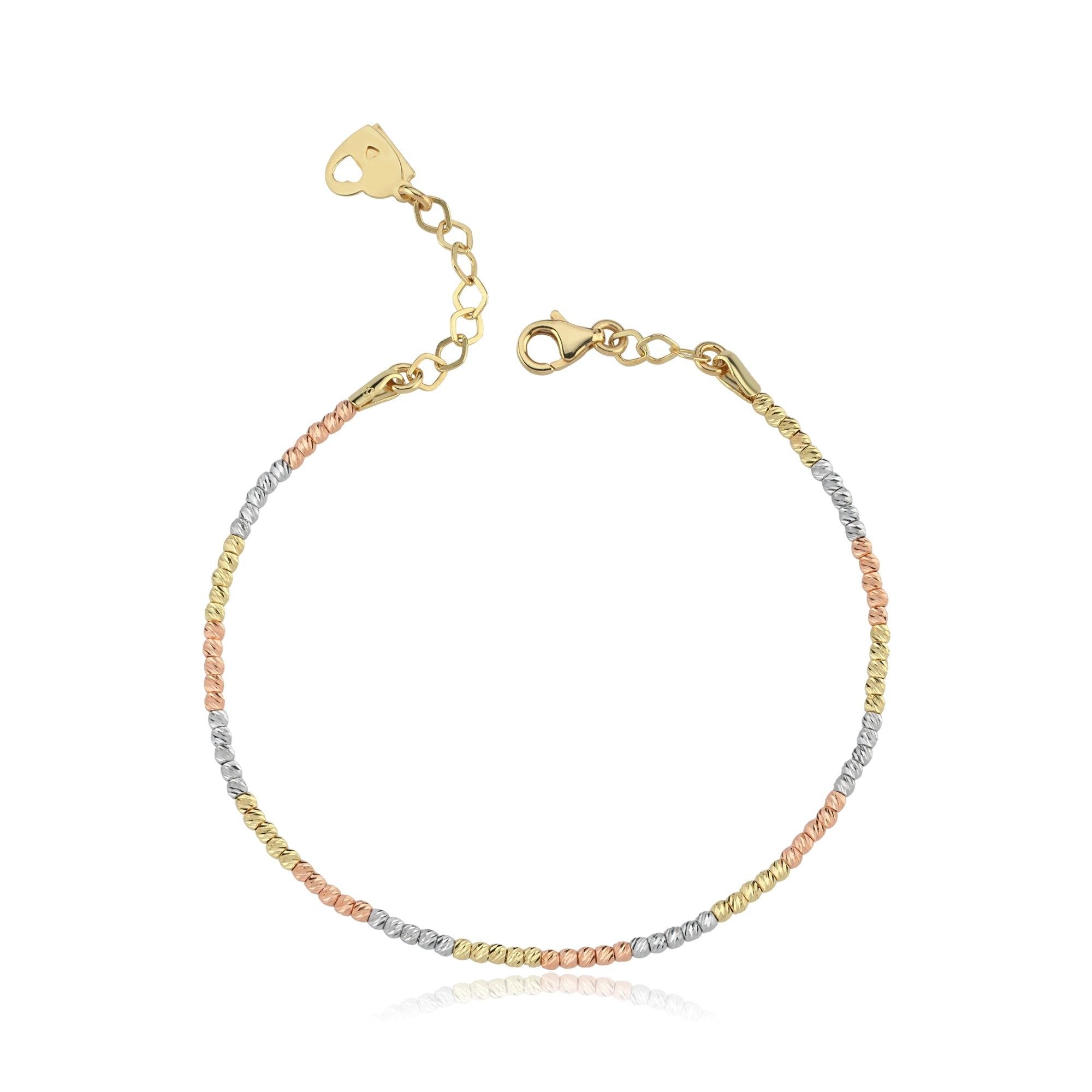 3 Renk Altın Dorika Bileklik - Image 1