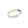 3 Renkli Mineli Minimal Yüzük - Image 3