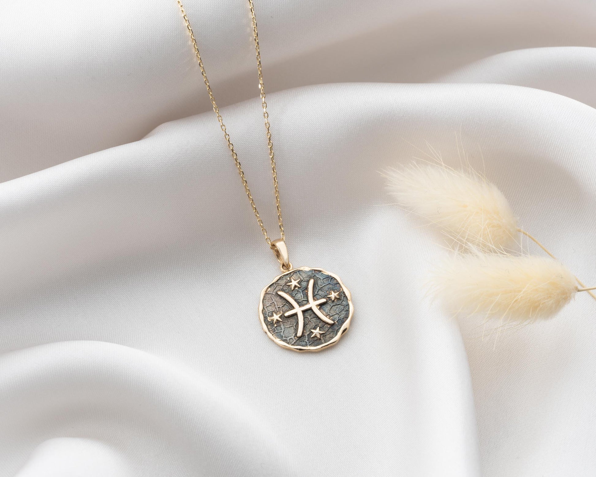 Altın Balık Burç Kolye Ucu - Image 2