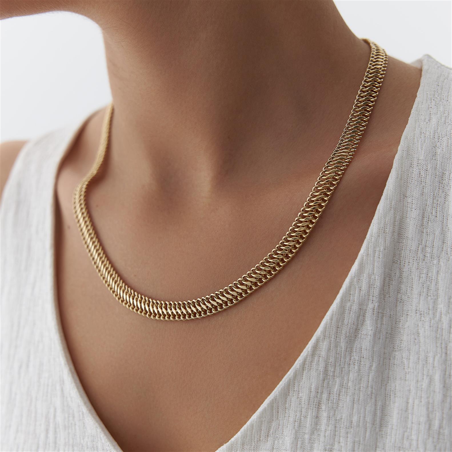 Altın Viyana Zincir Kolye - Image 1