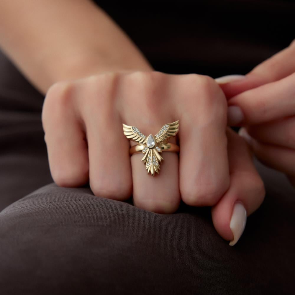 Anka Kuşu Altın Yüzük - Image 2