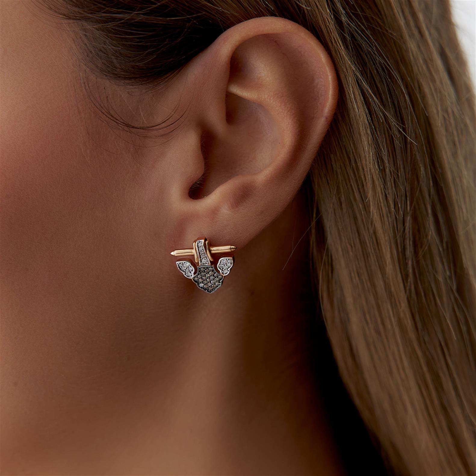 Art Neo Pırlanta Küpe - Image 1