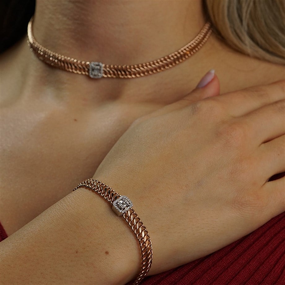 Baget Pırlanta Viyana Bileklik - Image 1