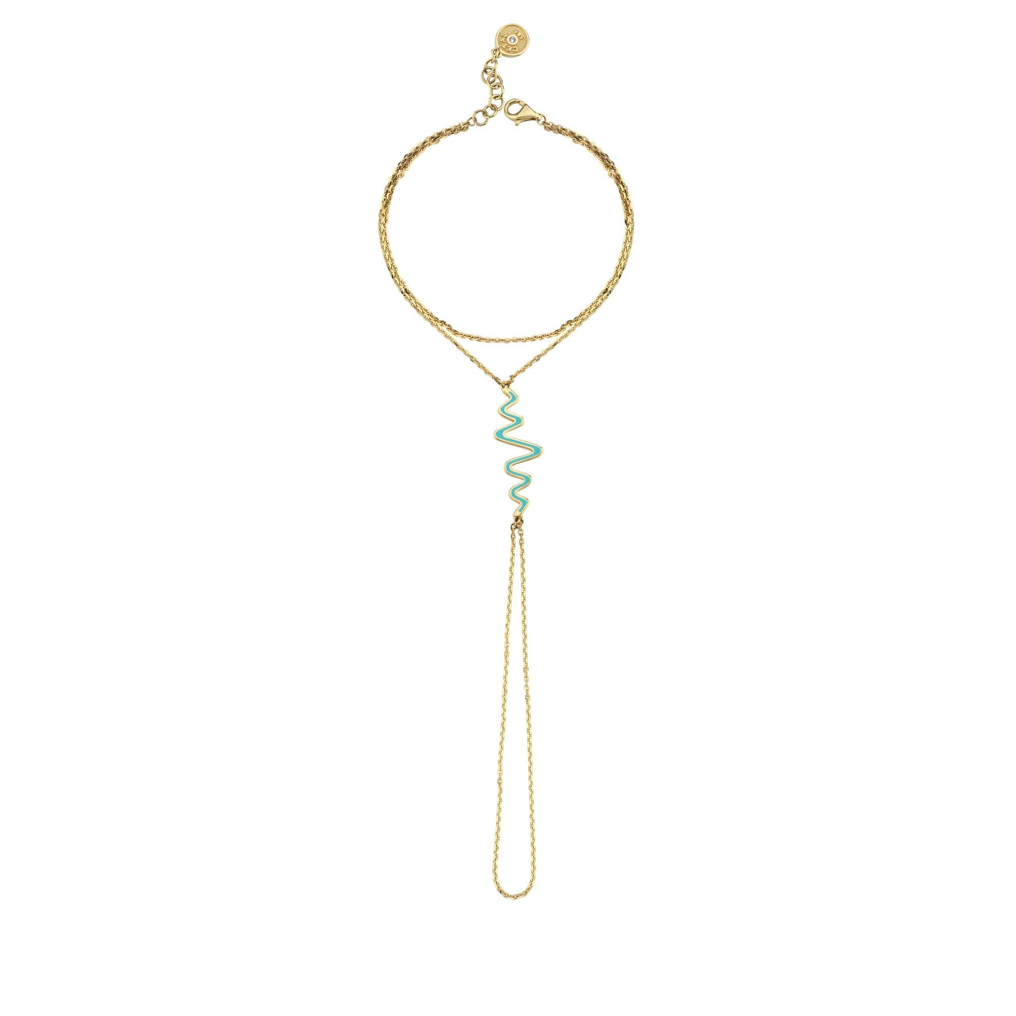 Blue Beat Altın Şahmeran Bileklik - Image 3