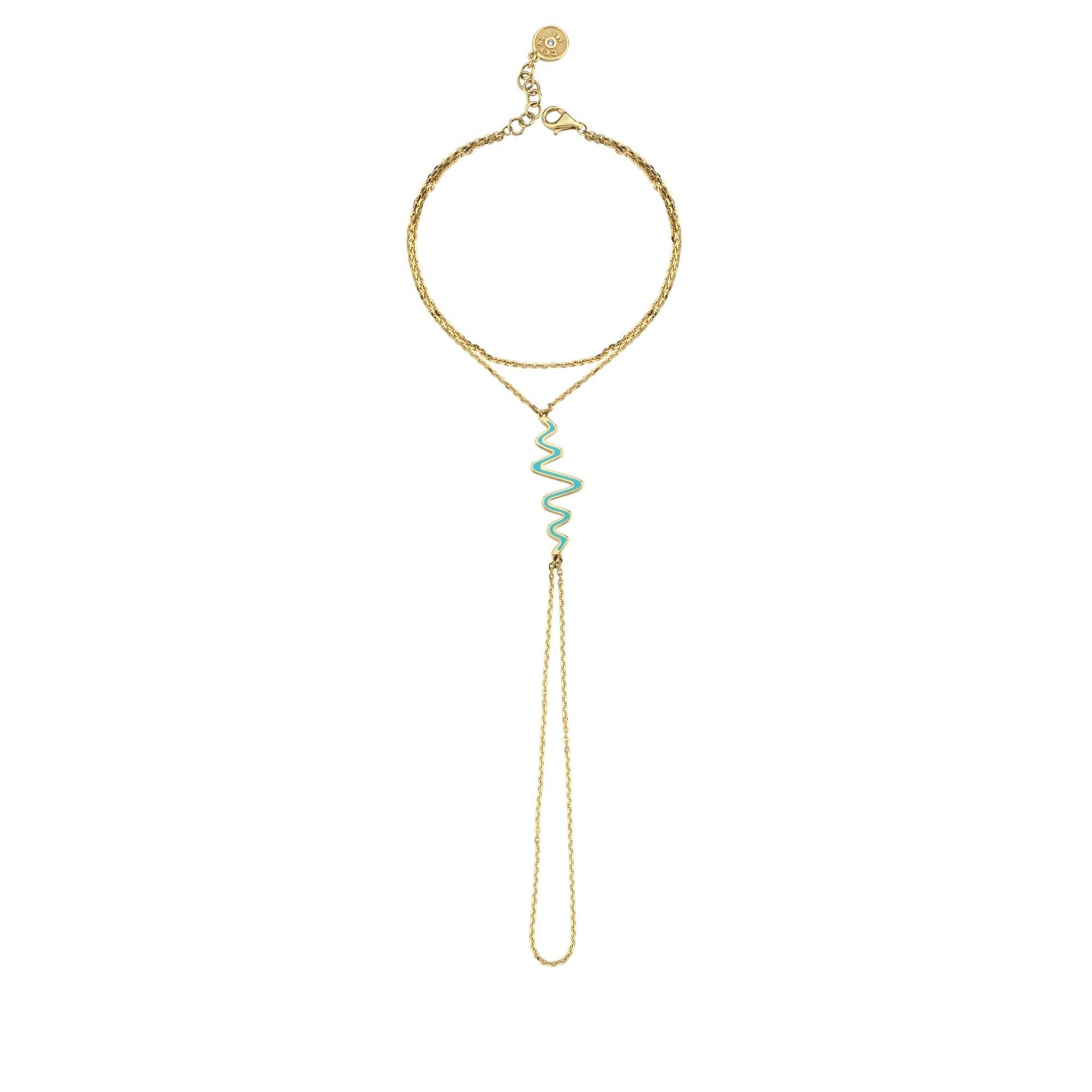 Blue Beat Altın Şahmeran Bileklik - Image 3