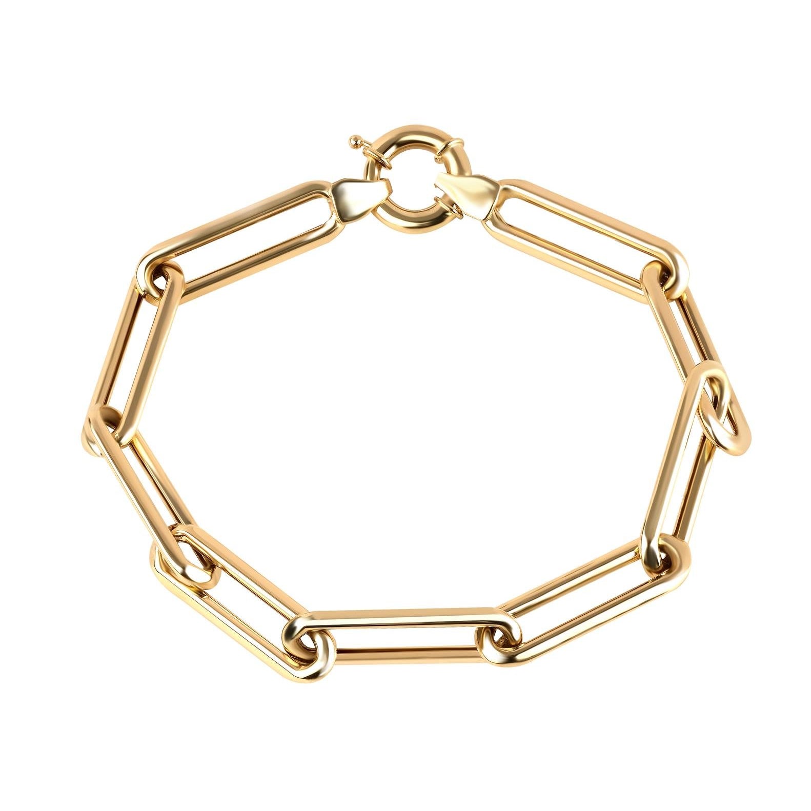 Büyük Boy Altın Ataç Zincir Bileklik - Image 1