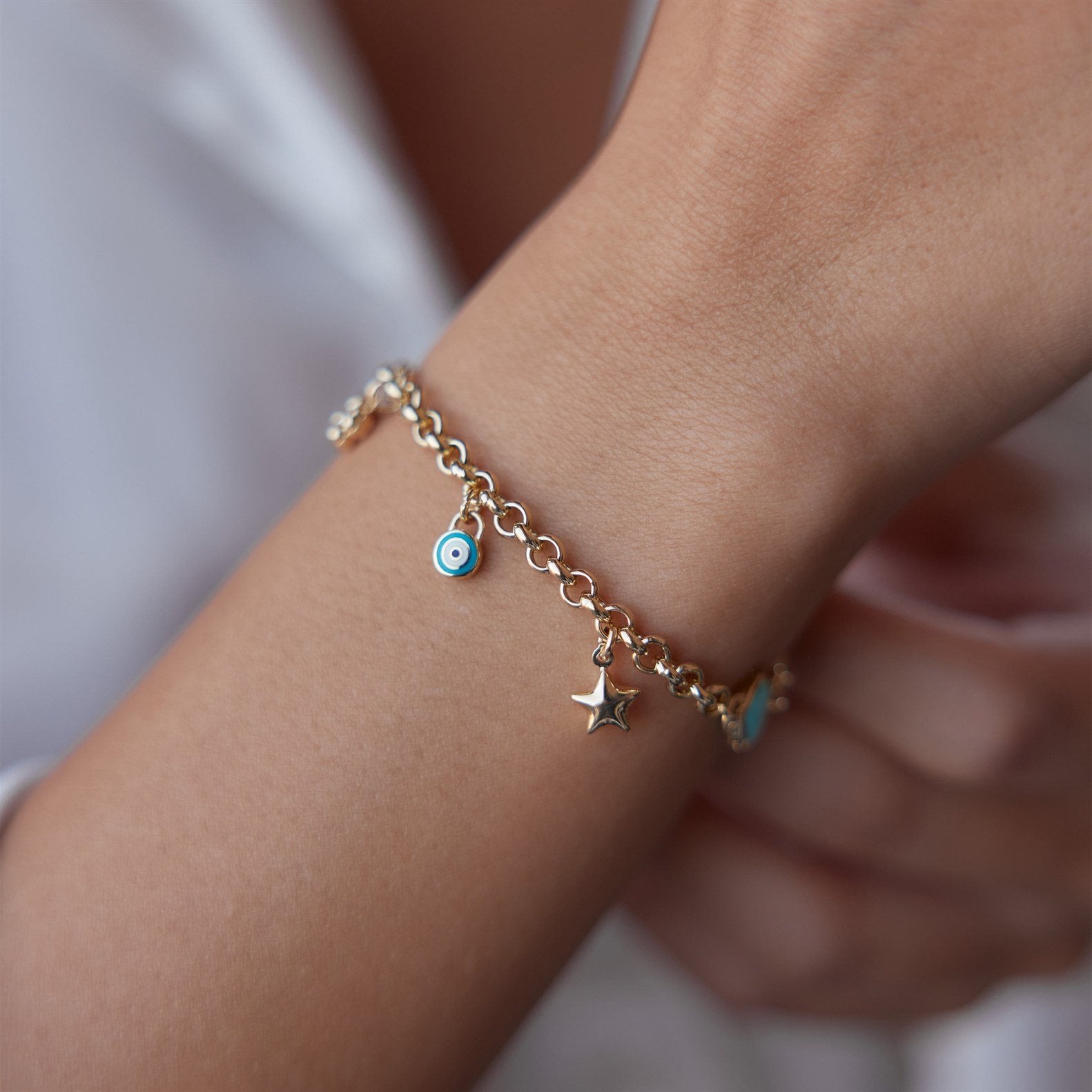 Cetaş Çoklu Figürlü Şans Bilekliği - Image 1