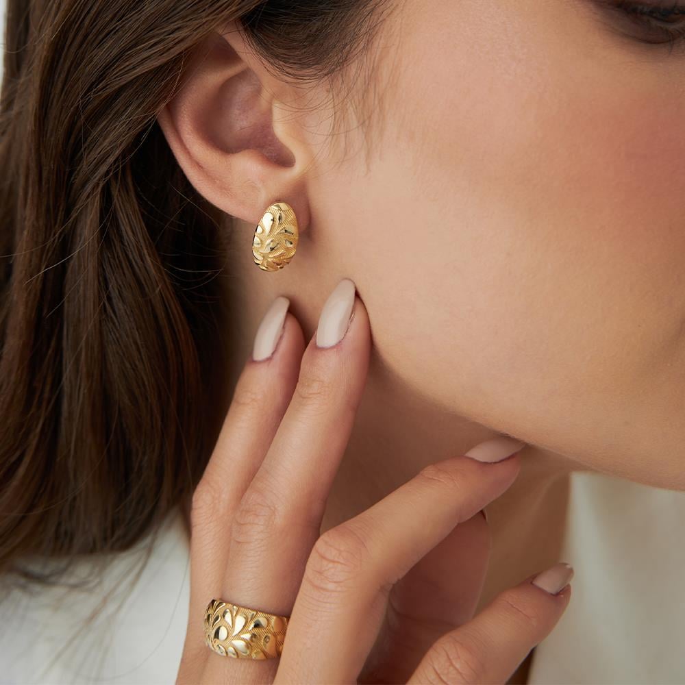 Cetaş Eterna Altın Küpe - Image 1