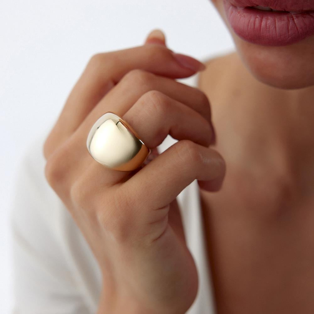 Cetaş Eterna Büyük Boy Altın Yüzük - Image 4