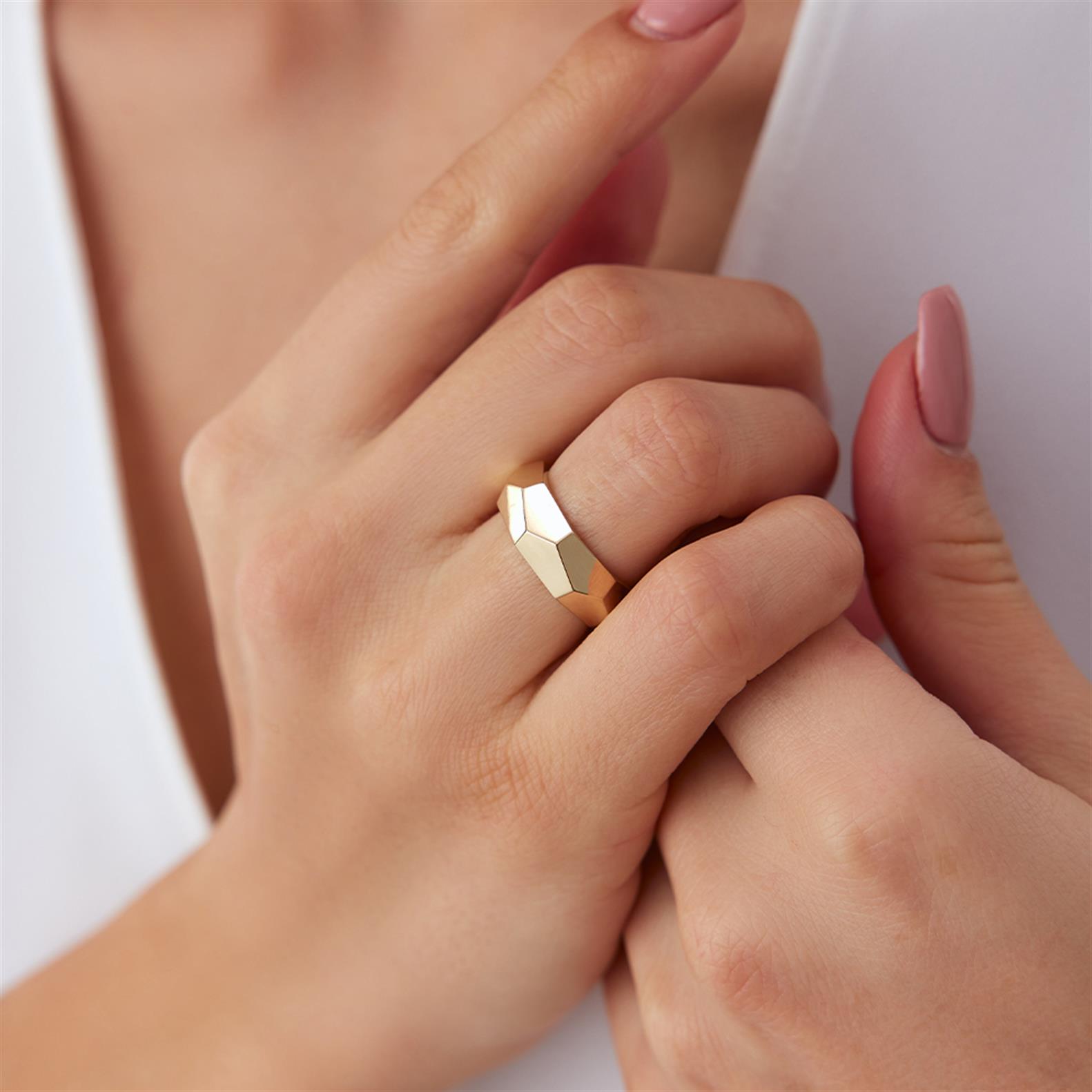 Cetaş Eterna Geometrik Yüzük - Image 1