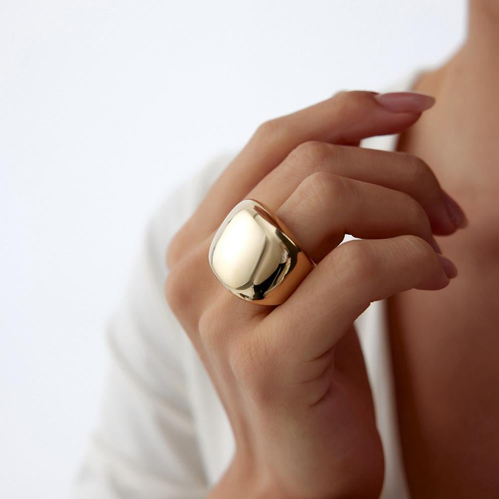 Cetaş Eterna Mega Boy Altın Yüzük - Image 2