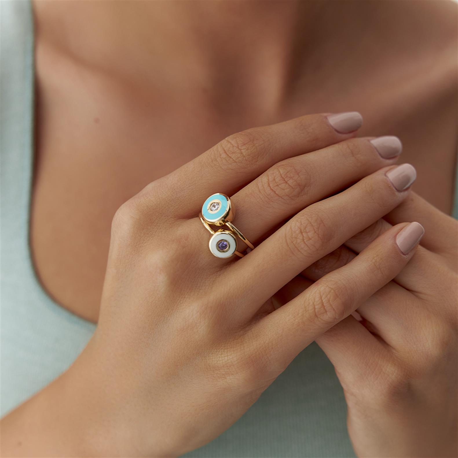 Cetaş Eterna Nazar Göz Yüzük - Image 1