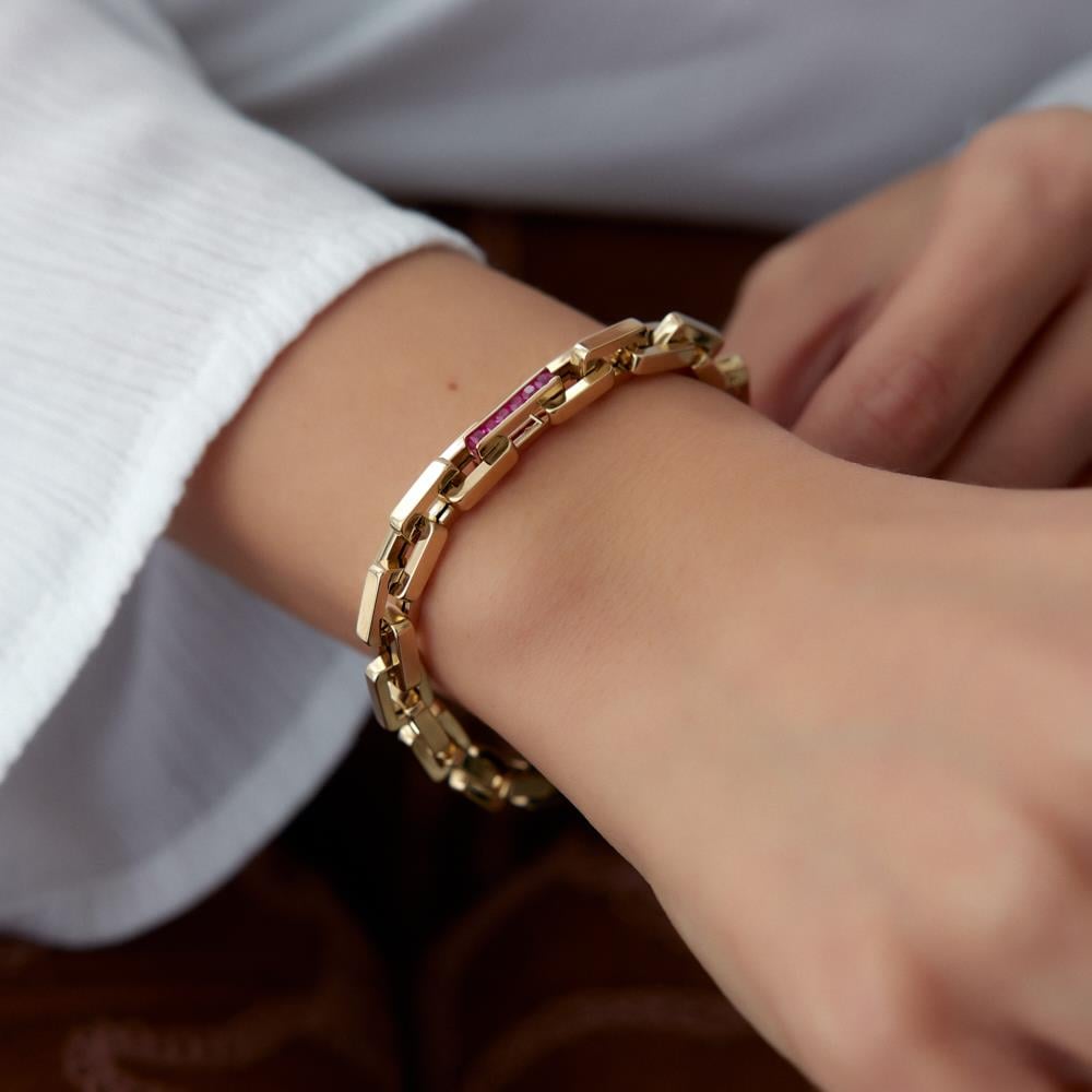 Cetaş Eterna Ruby Altın Bileklik - Image 2