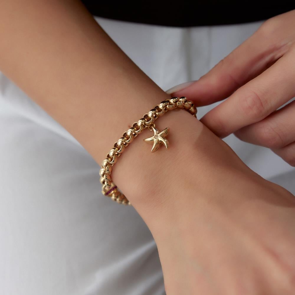 Cetaş Eterna Starfish Altın Bileklik - Image 1