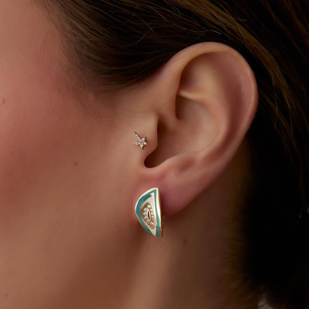 Cetaş Fortuna Altın Küpe - Image 3