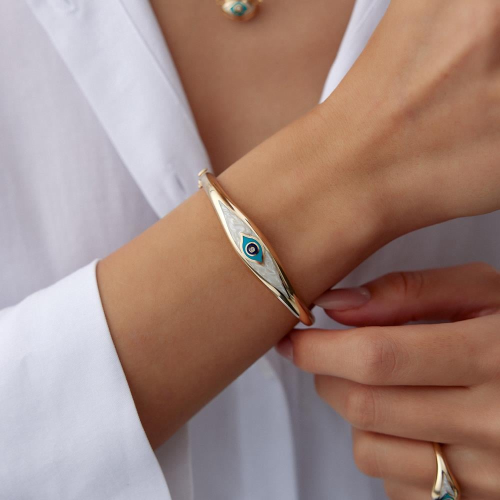 Cetaş Fortuna Nazar Altın Yüzük - Image 2