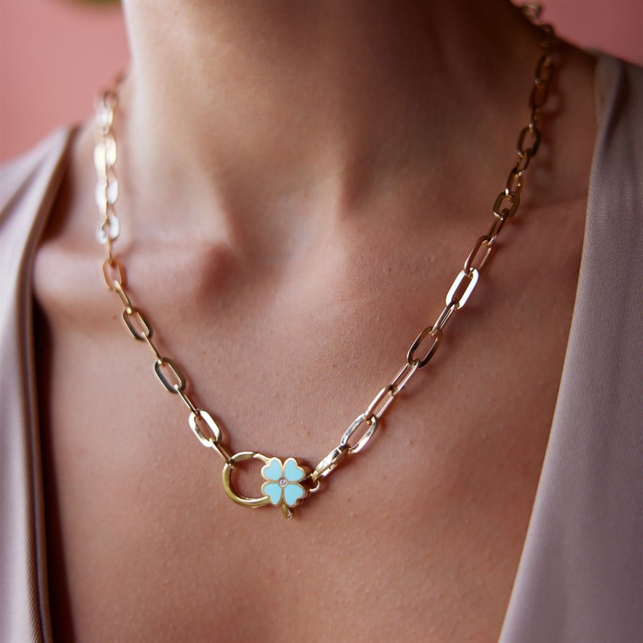 Cetaş Kilit Yoncalı Ataç Kolye - Image 3