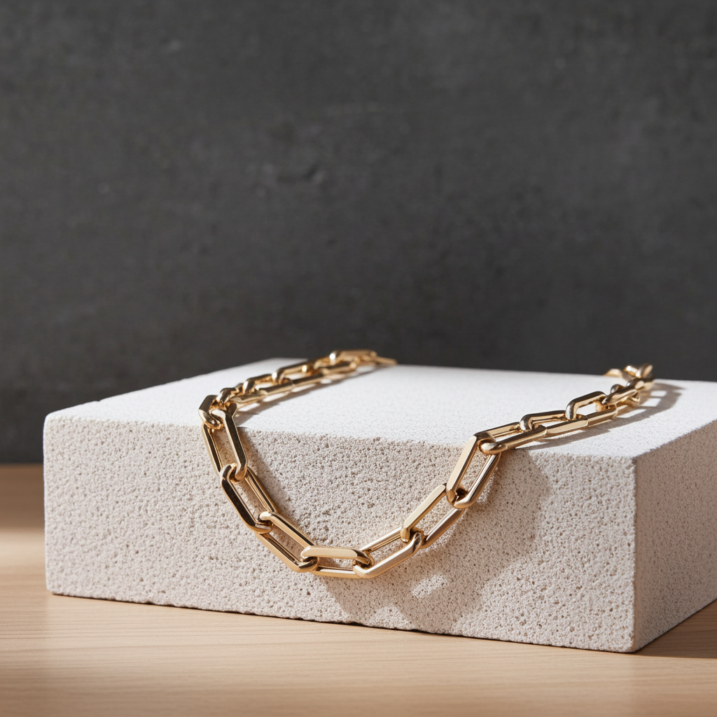 Cetaş Klasik Ataç Zincir Kolye - Image 2