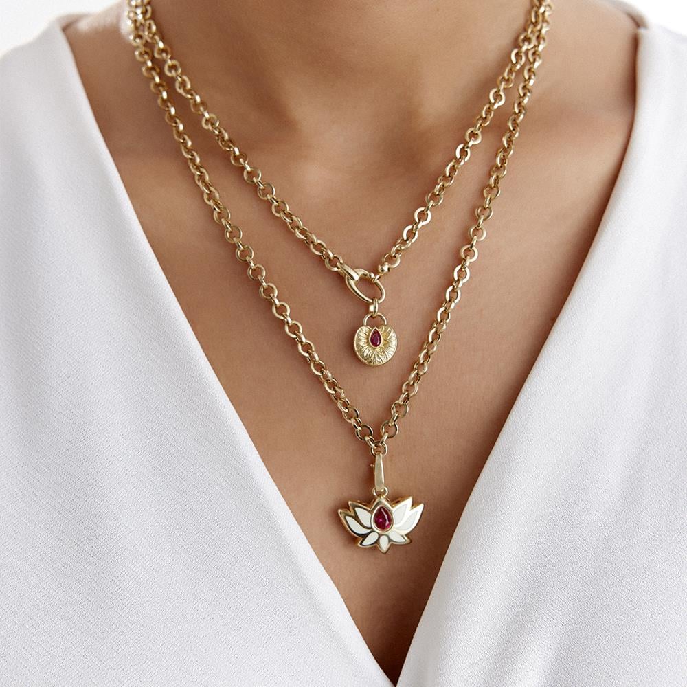 Cetaş Lotus Altın Kolye - Image 6