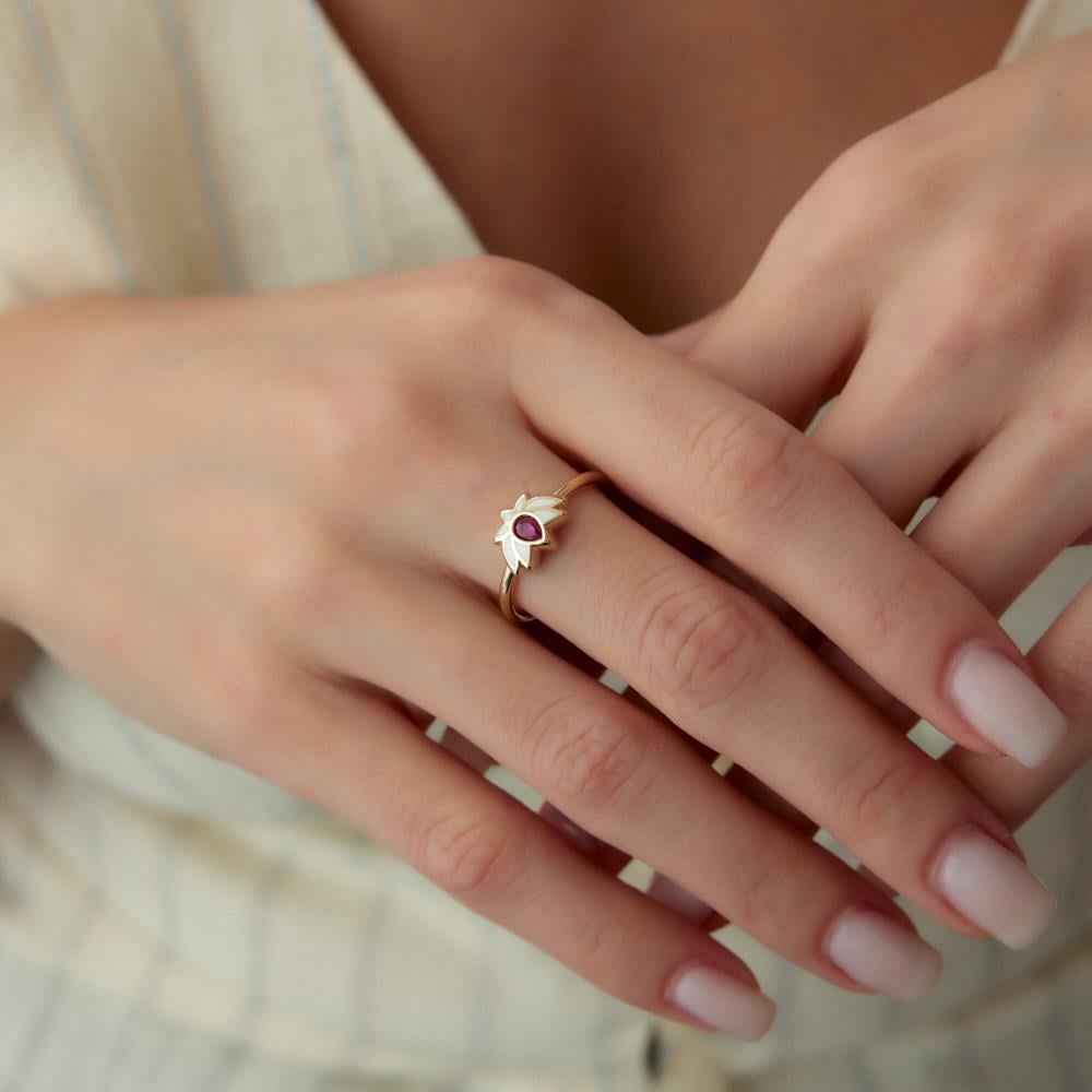 Cetaş Lotus Altın Yüzük - Image 2