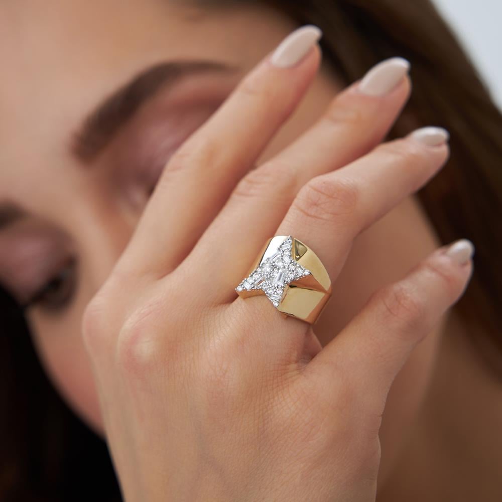 Comet Yıldız Altın Yüzük - Image 2