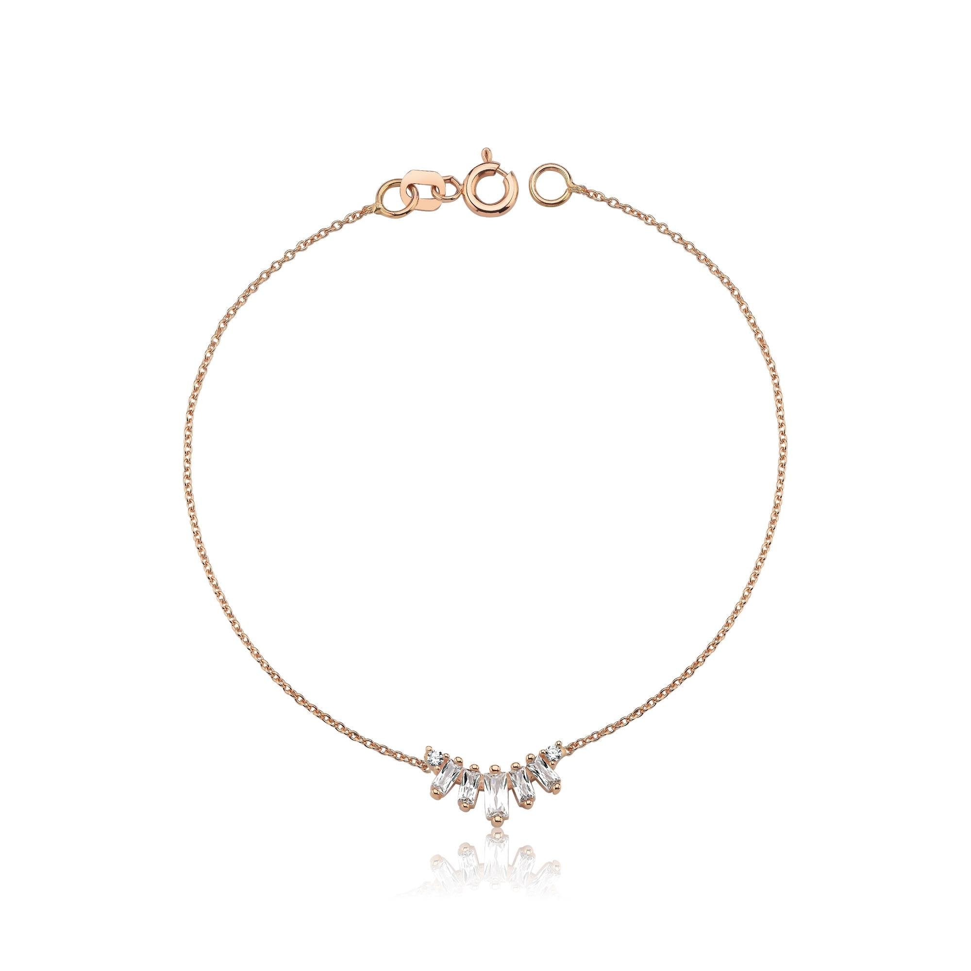 Crown Rose Altın Bileklik - Image 2