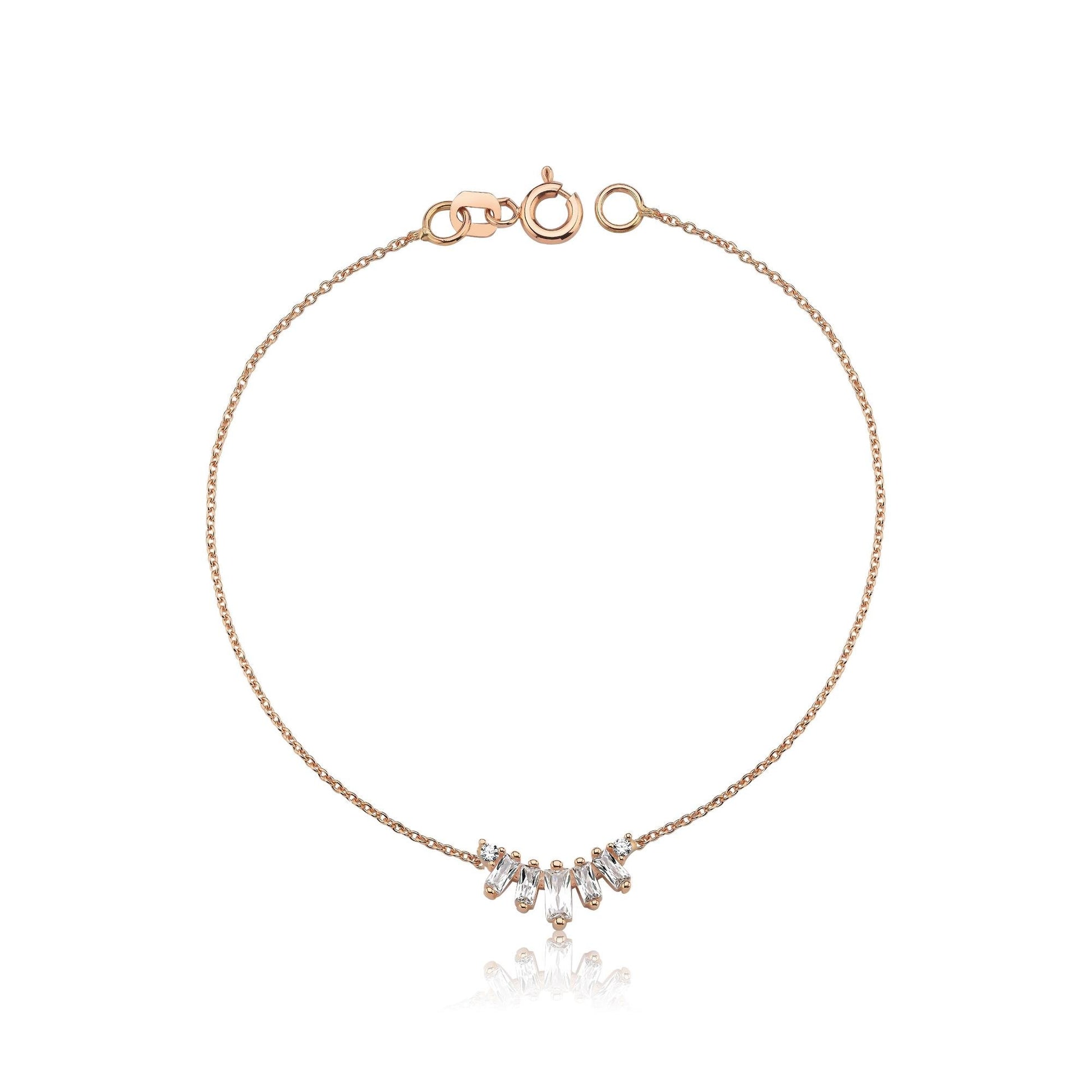 Crown Rose Altın Bileklik - Image 2