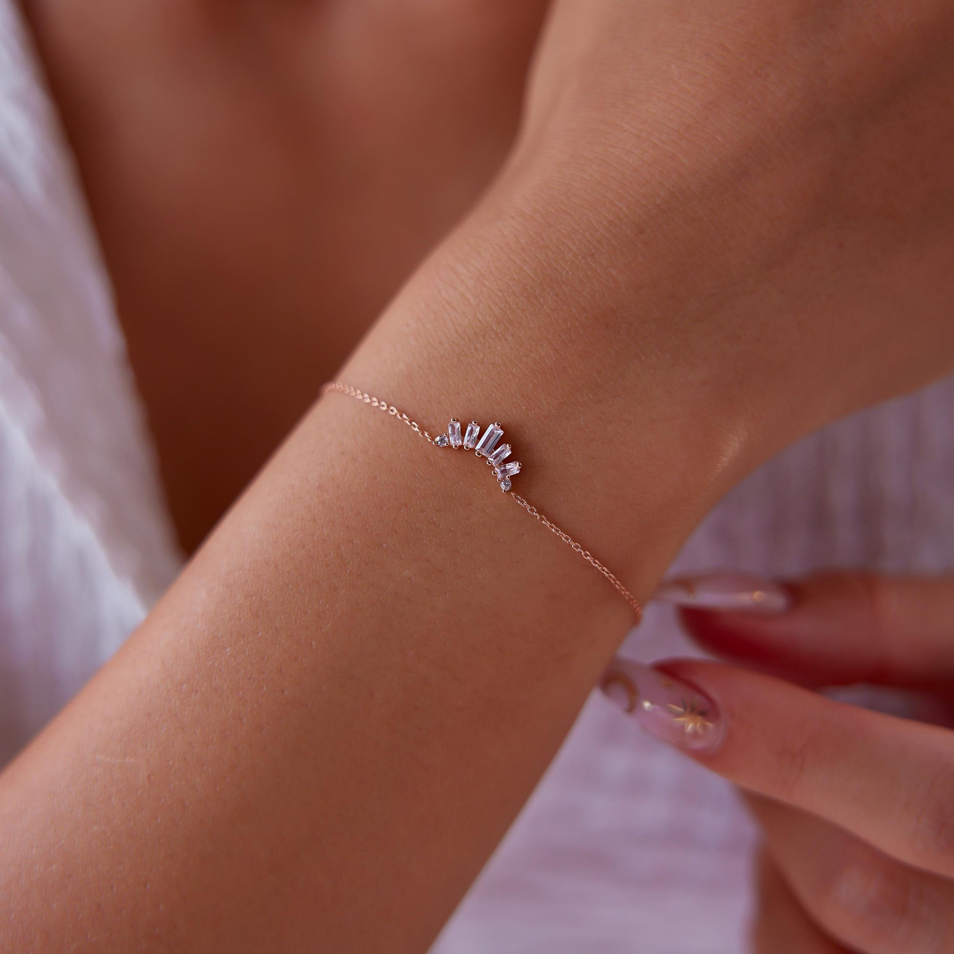 Crown Rose Altın Bileklik - Image 2