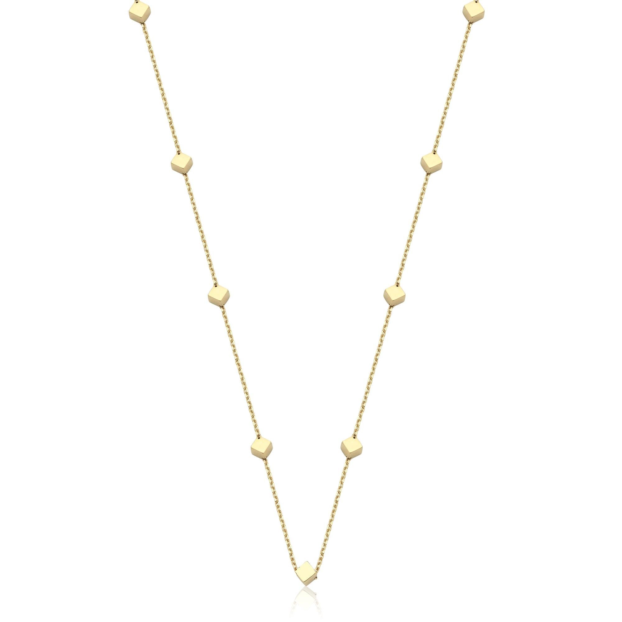 Cube Altın Kolye - Image 1