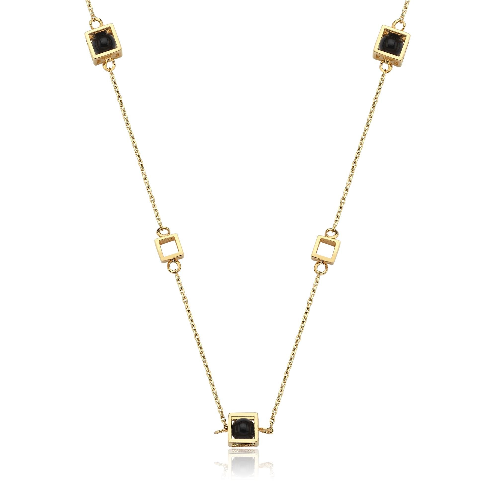 Cube&Onyx Altın Kolye - Image 1