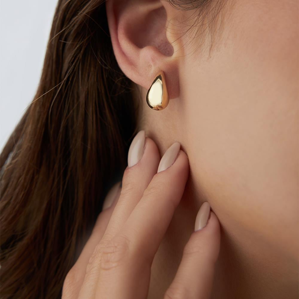 Damla Altın Küpe - Image 2