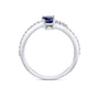 Drop Safir Pırlanta Yüzük - Image 4