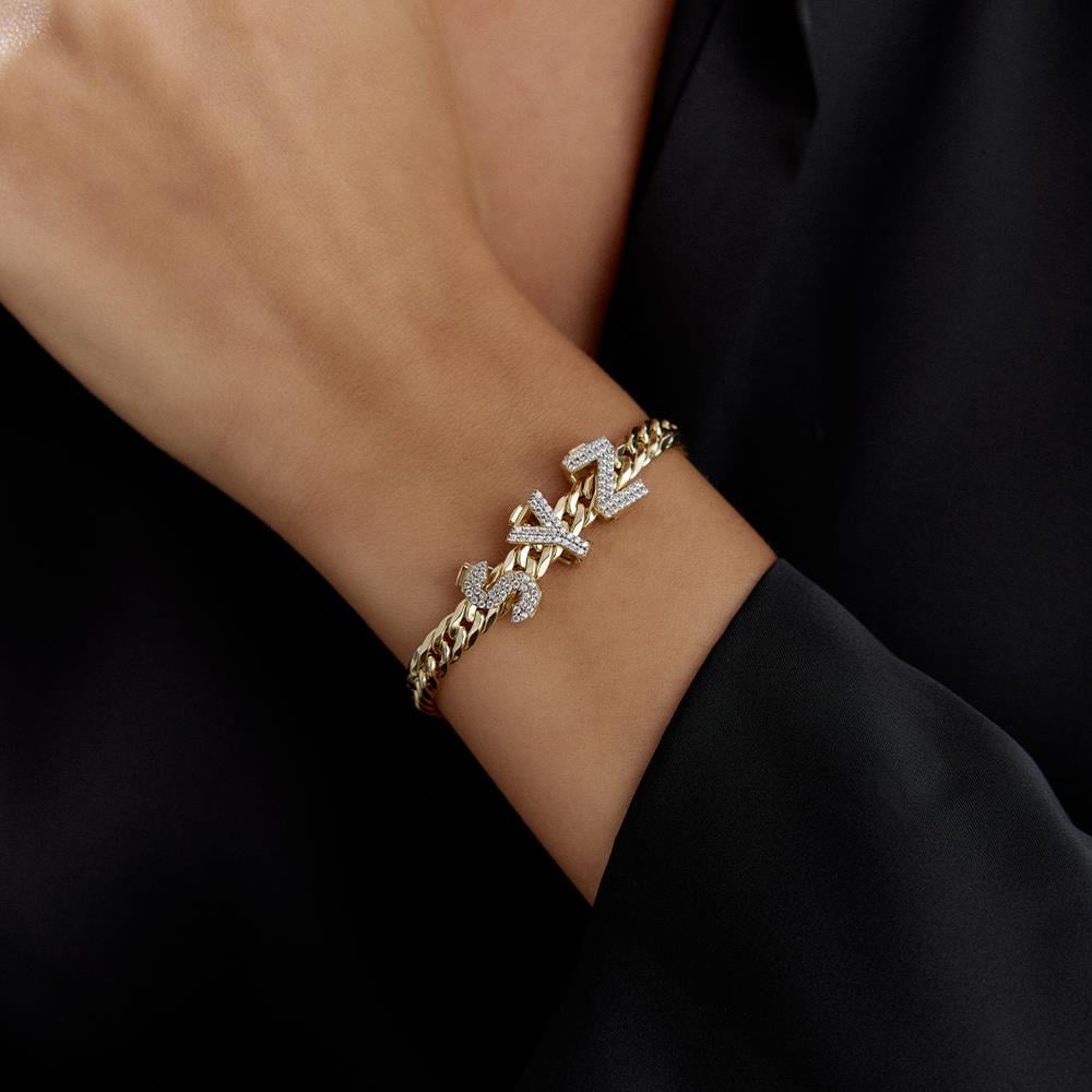 Ema Altın Açılır Kapaklı Harf Charm - Image 2