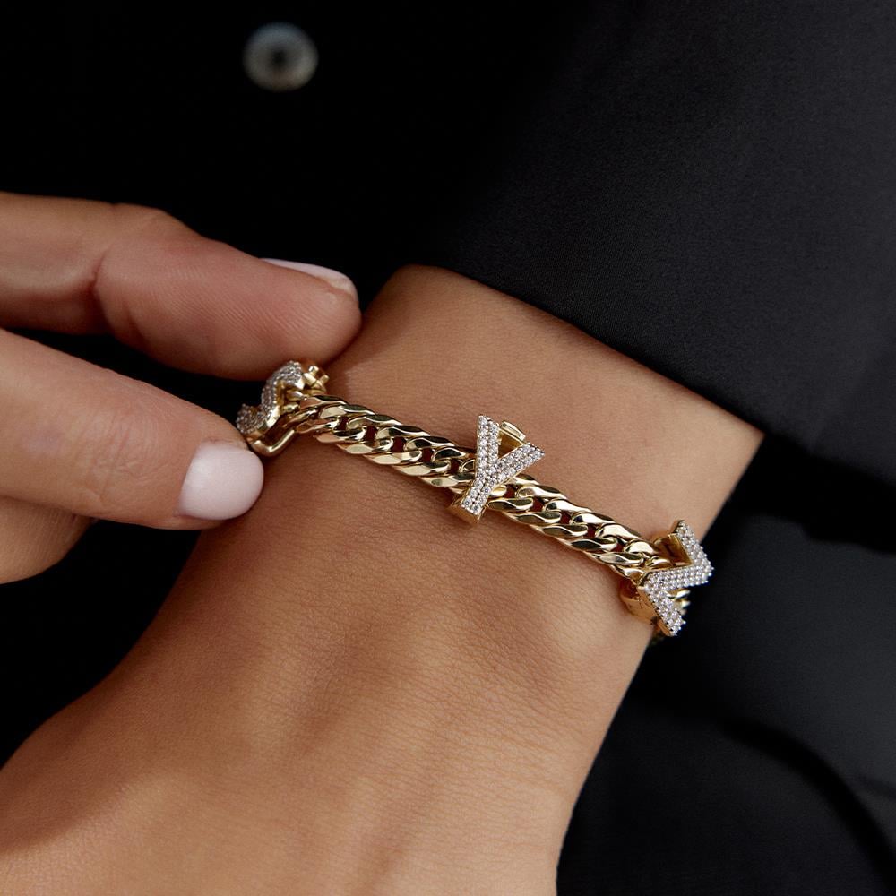 Ema Altın Açılır Kapaklı Harf Charm - Image 3