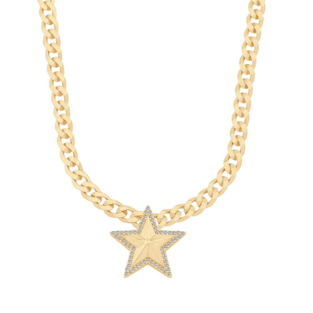 Ema Altın Yıldız Gurmet Kolye - Image 2