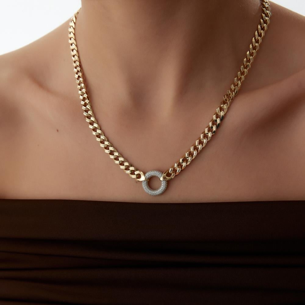 Ema Tasarım Altın Gurmet Kolye - Image 2