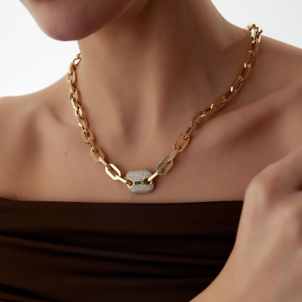 Ema Tasarım Altın Kolye - Image 2