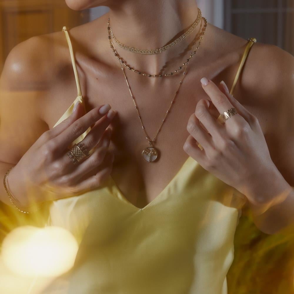 Genola Burç Altın Kolye - Image 5