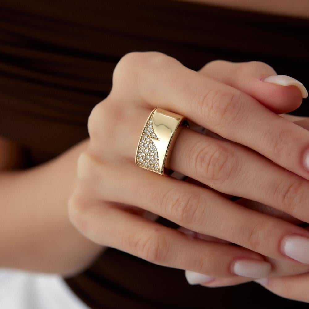 Genola Tasarım Altın Yüzük - Image 3