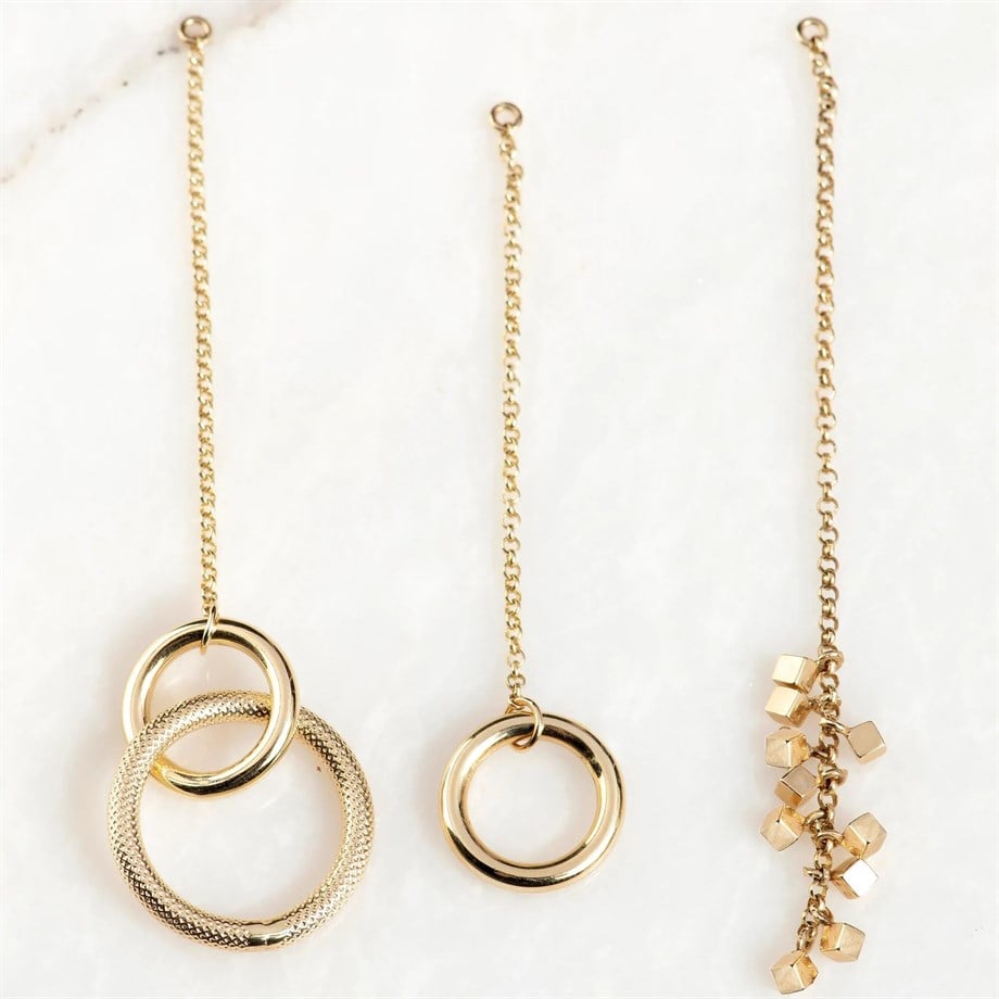 Halkalı Sallantı Küpe Ucu - Image 4