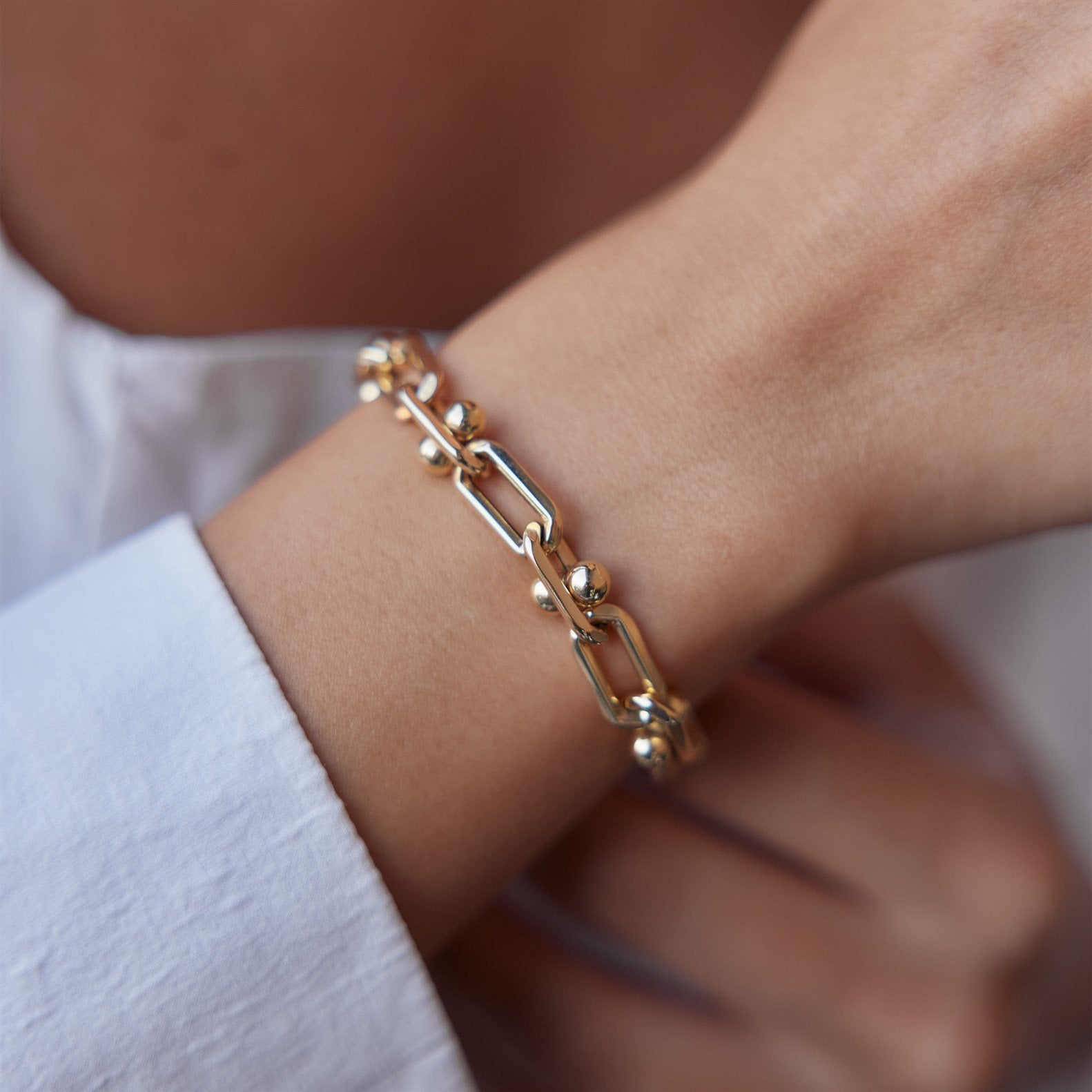 Hareketli Top Figürlü Halka Bileklik - Image 1