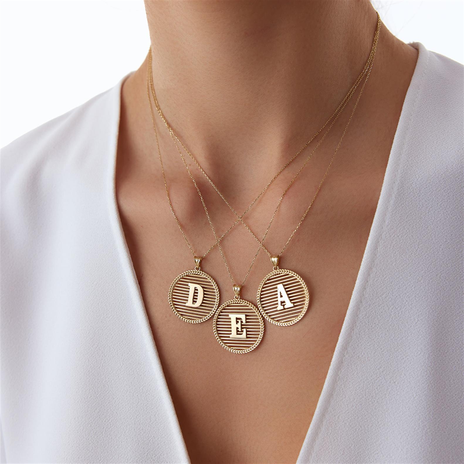 Harf Altın Kolye - Image 2