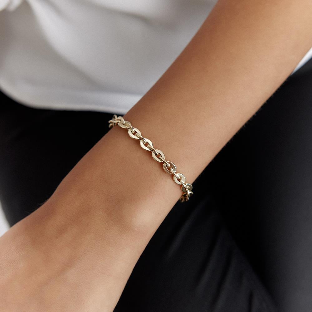 İtalyan Altın Zincir Bileklik - Image 2