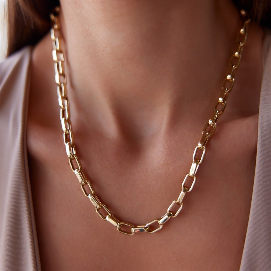 Kalın Ataç Zincir Kolye - Image 1