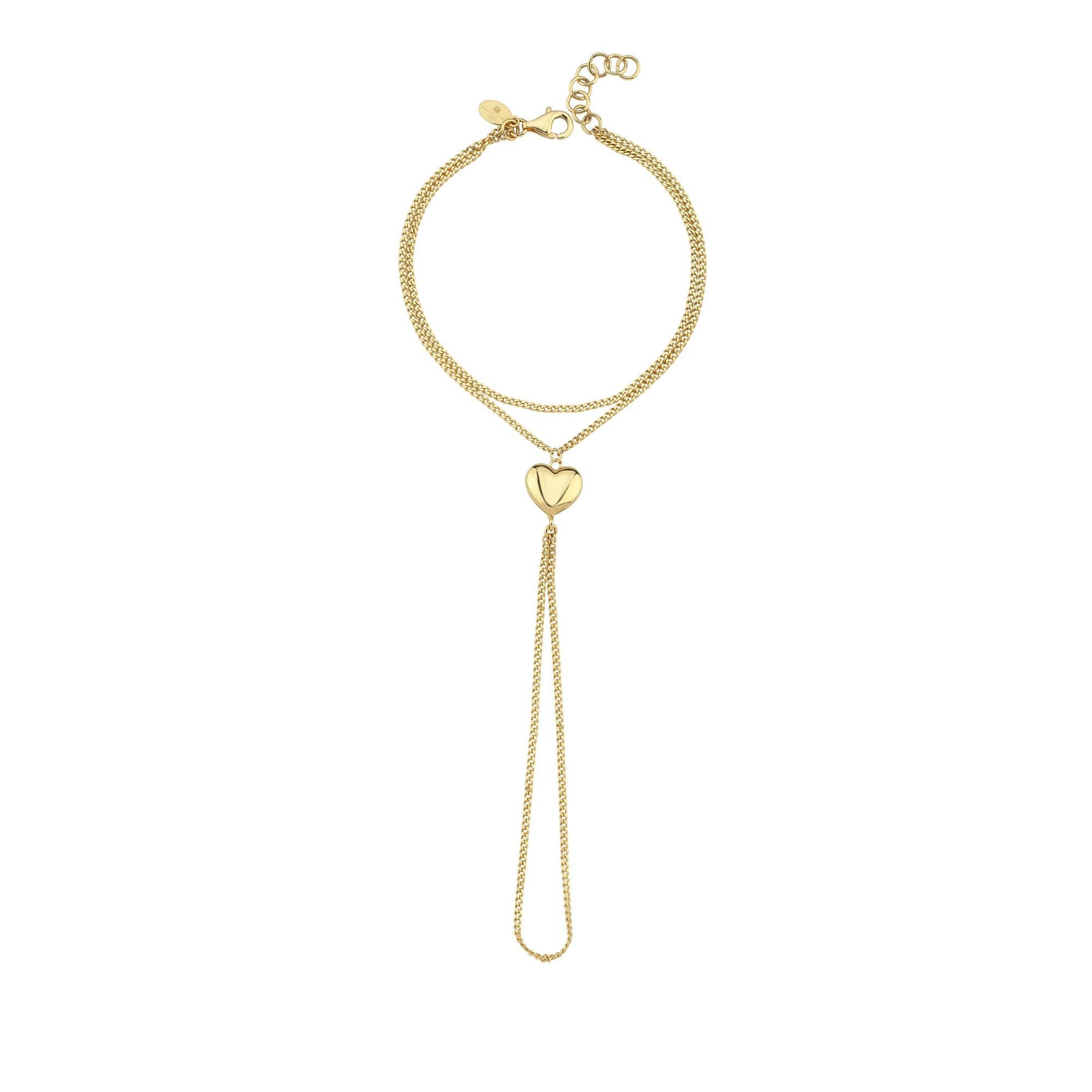 Kalp Altın Şahmeran Bileklik - Image 2