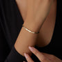Kemik Sıralı Altın Bileklik - Image 2